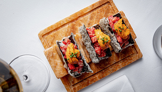 Wagyu на тарелке